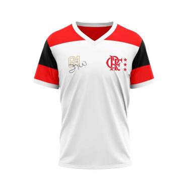 Imagem de Camisa Braziline Flamengo Zico Retro