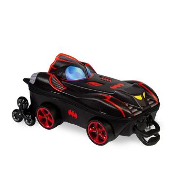 Imagem de Mochila de Rodinha Batman 3D Chrome Wheels - Maxtoy