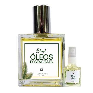 Imagem de Perfume Sálvia & Capim Limão 100ml Masculino - Blend De Óleo Essencial