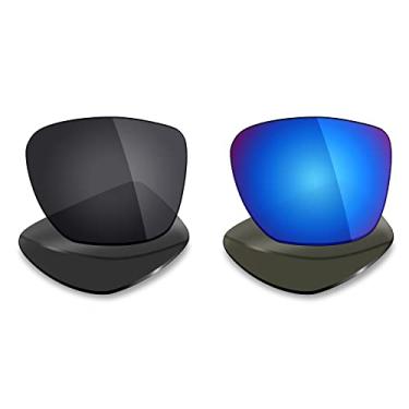 Imagem de 2 pares de lentes polarizadas de substituição da Mryok para óculos de sol Oakley Two Face XL – Opções