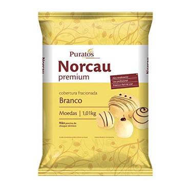 Imagem de Cobertura Chocolate Fracionado Gotas Branco 1,01kg - Norcau Premium