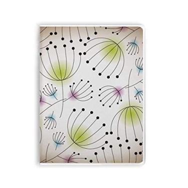 Imagem de Caderno de flores de dente-de-leão da Line com capa macia