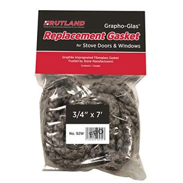 Imagem de Rutland Corda de vedação para fogão de madeira Grapho-Glas, 3/4 x 213 cm