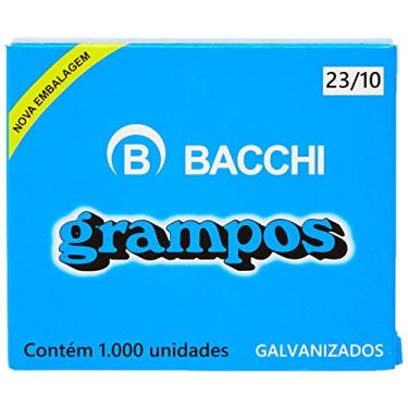 Imagem de Grampo para Grampeador, 23/10 Galvanizado, 1000 grampos, Bacchi
