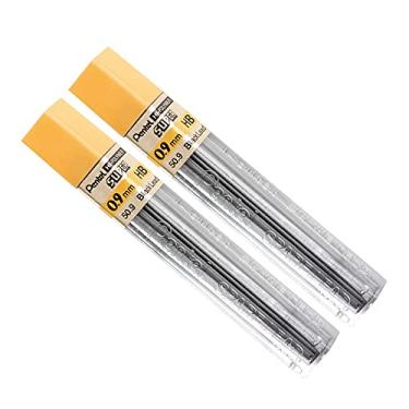 Imagem de Grafites Minas Pentel 0.9mm HB 2 Tubos