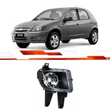 Imagem de Farol ORGUS Milha Celta 2006 Ate 2016 Prisma 2006 Ate 2011 Ld Usa H3 Com Soquete Branco Compatível Com Vários Modelos E Anos De Veículos
