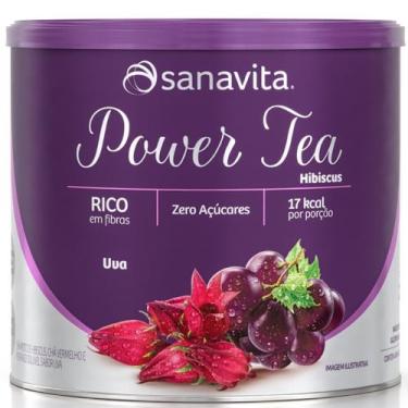 Imagem de Chá Hibiscus - Power Tea Sanavita - Rico Em Fibras E Antioxidantes - A