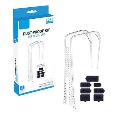 Imagem de Kit Anti Poeira Para Playstation 5 Tampa de Silicone Protetor