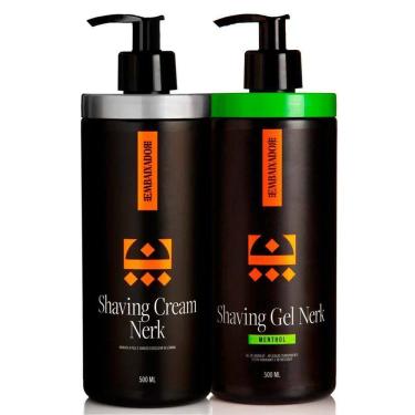 Imagem de Shaving Gel Nerk Menthol + Shaving Cream Nerk Embaixador 500Ml