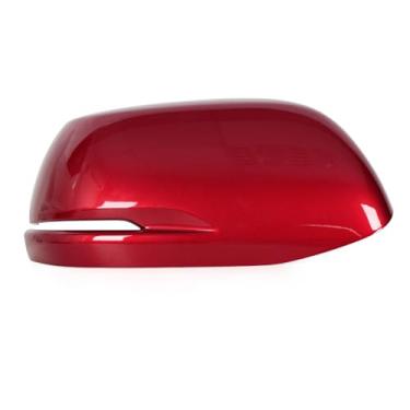 Imagem de JESYMBX Para Honda CRV CR-V 2012-2016 Tampa Lateral Espelho Retrovisor Tampa Tampa Carro Porta Shell House Direita Vermelho