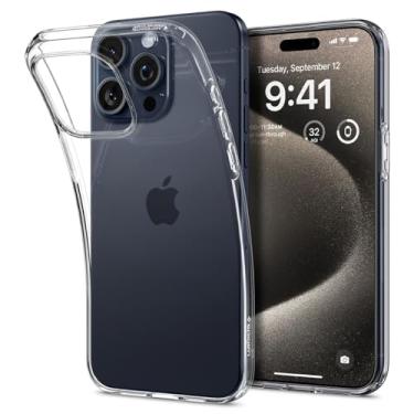 Imagem de Capa Spigen para iPhone 15 Pro Max, cristal líquido projetada para Apple iPhone 15 Pro Max - cristalina