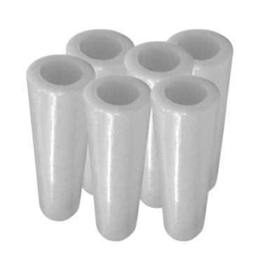 Imagem de Bobina Filme Stretch Eco Transparente Manual 50Cm 24Kg Kit 6