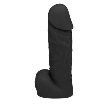 Imagem de Pênis com Escroto Crono 20 x 5cm Preto