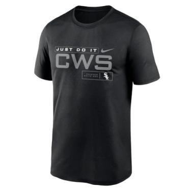 Imagem de Nike Camiseta masculina MLB JDI Legend, Chicago White Sox - Preto, M