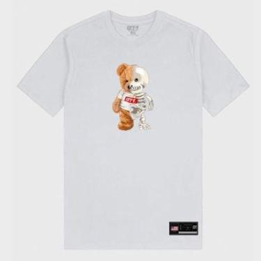 Imagem de Camiseta Streetwear Off-Y white Urs Esquelet-Masculino
