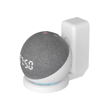 Imagem de WB Suporte de tomada para Smart Speaker Alexa Echo Dot Amazon 5 e 4 Geração Branco
