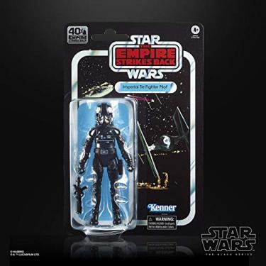 Imagem de Star Wars The Black Series Imperial TIE Fighter Pilot 6-Inch-Scale Star Wars: The Empire Strikes Back 40TH Anniversary Collectible Figure