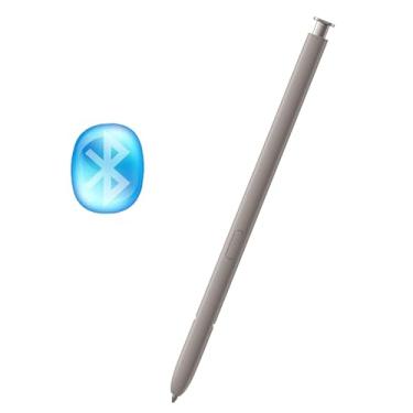 Imagem de Caneta de reposição para Galaxy S24 Ultra Stylus para Samsung Galaxy S24 Ultra 5G Stylus Pen Repalacement Galaxy S24 Ultra S Pen com Bluetooth (cinza claro)