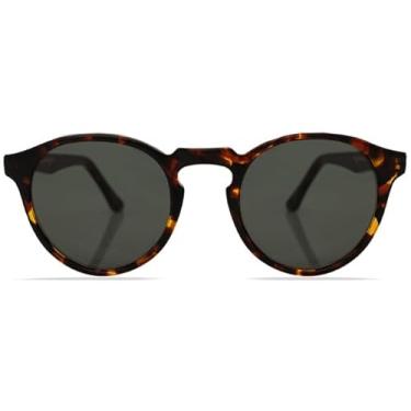 Imagem de Óculos de Sol Redondo LIVO Armando - Cor Demi Classico 2