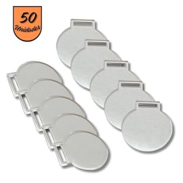 Imagem de Medalha de Acrílico - Cristal - KIT 50 UNID.