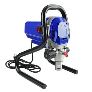 Imagem de HYZHANHONG 220V airless máquina de pulverização, casa multifuncional máquina de pintura de parede exterior, adequado para projetos de pintura interior e exterior