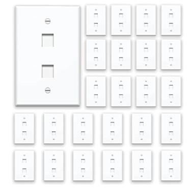 Imagem de Legrand - OnQ WP3402WH25 Plástico retardante de chamas de alto impacto, pacote com 25, branco