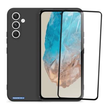 Imagem de Kit Capinha Capa Antiqueda Compatível com Samsung Galaxy M35 + Película Frontal 3D Vidro