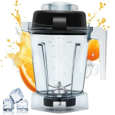 Imagem de Para jarra de liquidificador vitamix 1,4 l para E310 Pro200 5200 6300 VM01011 56085etc, com série clássica Culinary Creation Explorian Commercial Professional, recipiente para liquidificador vitamix