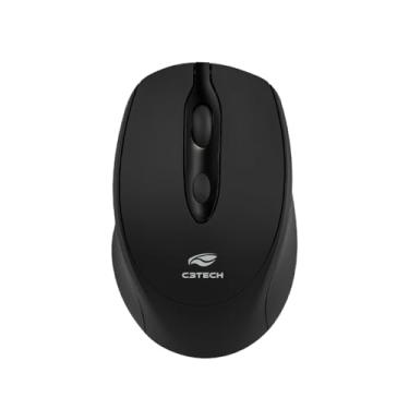 Imagem de C3Tech mouse Bluetooth 5.0 e sem fio 2.4GHz M-BT30BK, Preto, Bateria recarregavel, 1600 DPI Ambidestro Plug and Play compativel com Windows, MACos, Linux, Chrome