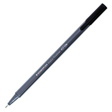 Imagem de Staedtler Triplus Fineliner Preto 0,3 mm – Pacote com seis