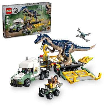 Imagem de LEGO Jurassic World Missões de Dinossauro: Caminhão de Transporte de Alossauro 76966