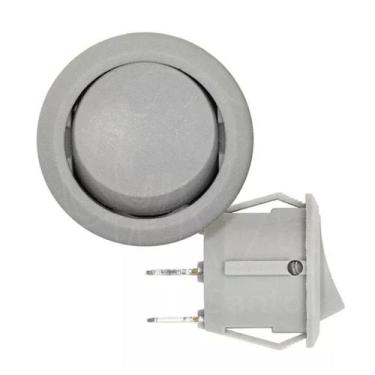Imagem de 2 Botão Interruptor de Embutir Redondo Liga/Desliga Móvel Br - Margiri