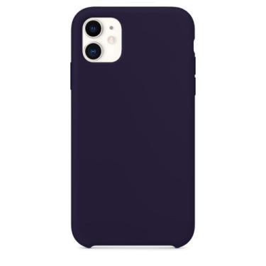 Imagem de Capa Capinha Silicone Compatível com iPhone 11 - GCM Acessórios, Tinto