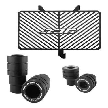 Imagem de Kit Slider E Protetor De Radiador Yamaha Xj6 F/n 10 11 12 - Protector 