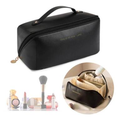 Imagem de Necessarie Feminina Estojo De Maquiagem Bolsa Maleta Organizadora Aces
