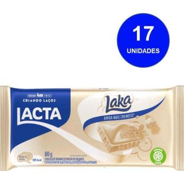 Imagem de Chocolate Barra Lacta 80g Laka 17un