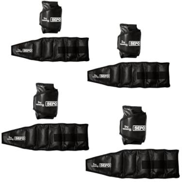 Imagem de Kit De Caneleiras/tornozeleiras De Poliéster - 1, 2, 3 E 5kg