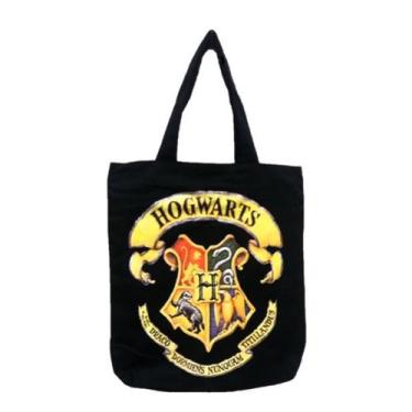 Imagem de Bolsa Hogwarts Harry Potter Ecobag Sacola Geek - DB