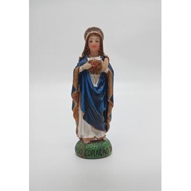 Imagem de Imagem Resina Sagrado Coração de Maria 018284 - Nacional