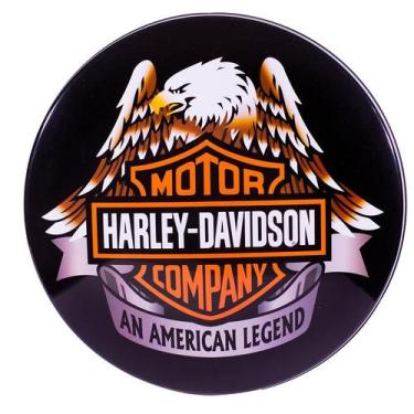 Imagem de Luminoso de Parede Harley Davidson Águia Retrô Vintage Bar, Garagem, C
