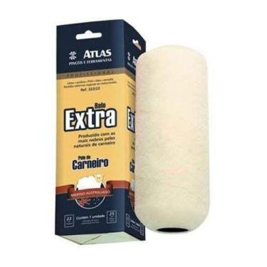 Imagem de Rolo Pintura Lã Carneiro 23cm Atlas Extra 322/22