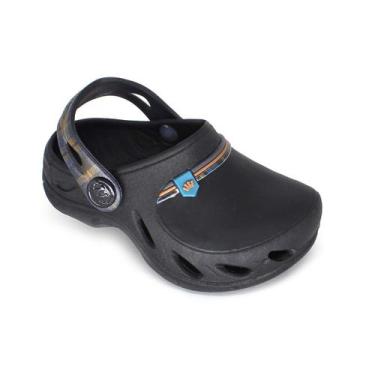 Imagem de Babuche Plugt Ventor Baby Xadrez Preto 204.056, 19/20