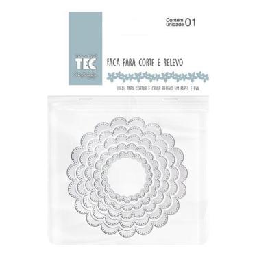 Imagem de Faca para Corte Relevo Gd Circulo Doily Toke e Crie