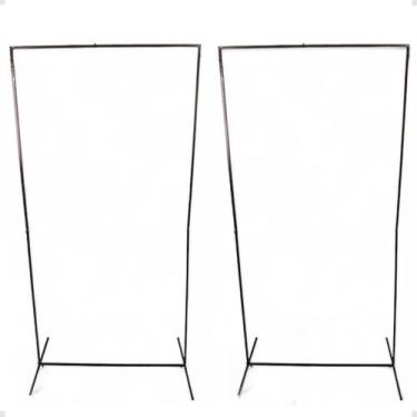 Imagem de 2 Estrutura De Ferro Para Arco De Balões Compacta Envio Já - Casa Útil