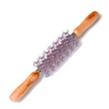 Imagem de Rolo de Massagem Turbinada Com Ventosas Silicone Macio Original - Rolo