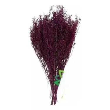 Imagem de Buquê Sementinha Desidratada Roxo Casamento Arranjo Seco Lar - FLORA F
