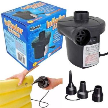 Imagem de Bomba De Ar Inflar Encher Colchão 220v Elétrica - Western