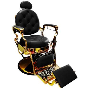 Imagem de Cadeira de Barbeiro Reclinável Lord Gold - CC&S