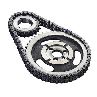 Imagem de ENA Conjunto de sincronização de rolo duplo HD compatível com Chevrolet Biscayne C10 C20 C30 Pickup Caprice Chevelle Chevy II El Camino Impala K10 Malibu, substituição para C3023K 5.7L 350 400 327 305 283 383 262 265