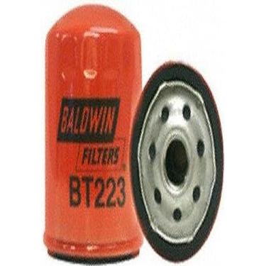 Imagem de Baldwin Filters Filtro de óleo BT223, Spin-On, fluxo completo, vermelho